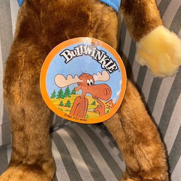 Vtg Bullwinkle stuffed animal mighty star NWT - Picture 4 of 5